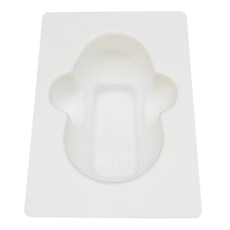 White PP/PVC luxury Plastic Blister Cosmetic Packaging Tray