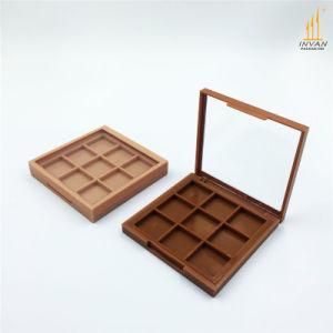 New Fashion 9 Color Square Eyeshadow Case Custom Pallet