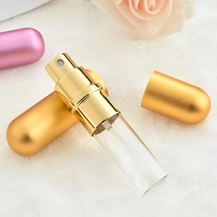 Mini Travel Perfume Refillable Atomizer Spray Bottle Glass