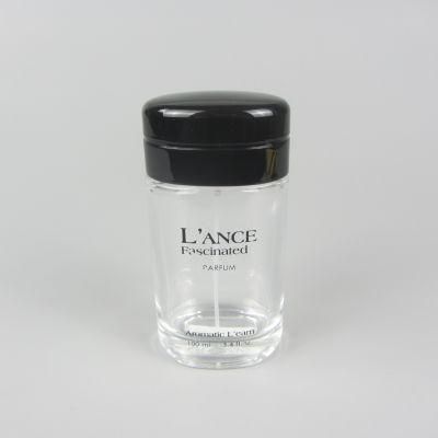 Cylinder 100ml Empty Magnetic Perfume Spray Glass Bottle