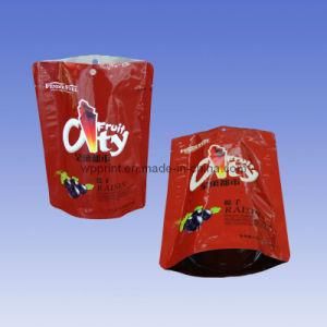 Plastic Lamination, Stand up Raisin Bag with Zipper (Hot Sale)