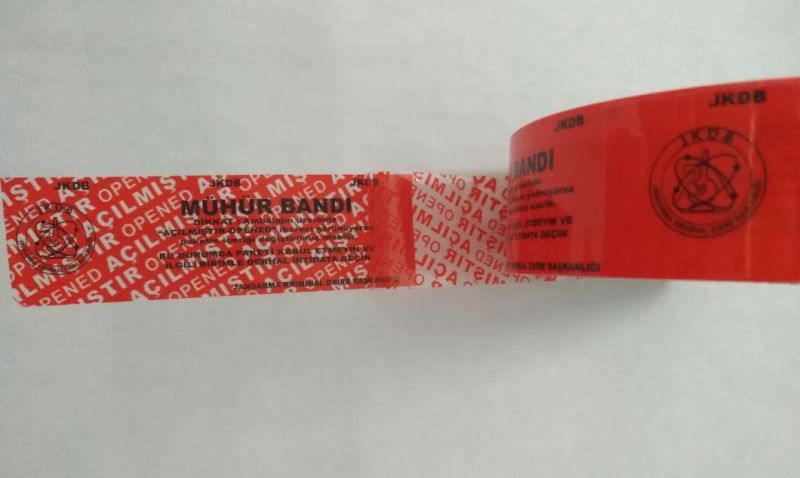 Void Open Tape Tamper Evident Tape Warranty Sealing Tape