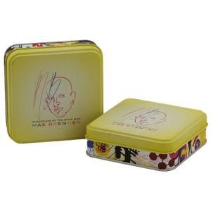 Metal Storage Container Jewelry Tin Case Gift Box