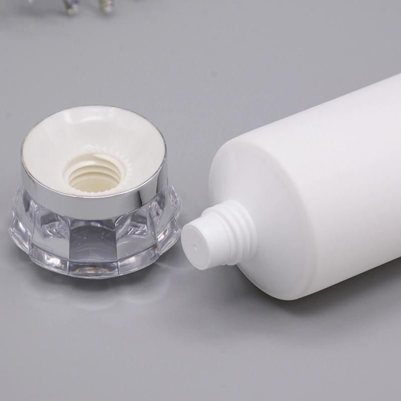 Acrylic Cap Design Empty PE/PCR Plastic Printing Tube