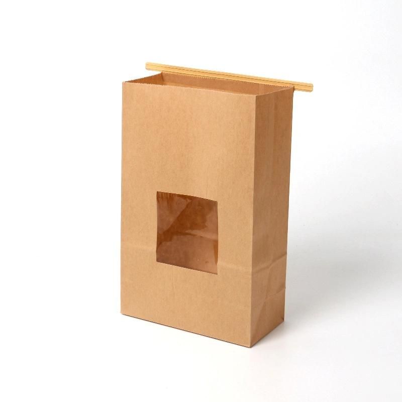 Kraft Paper Box Bag with Tin Tie