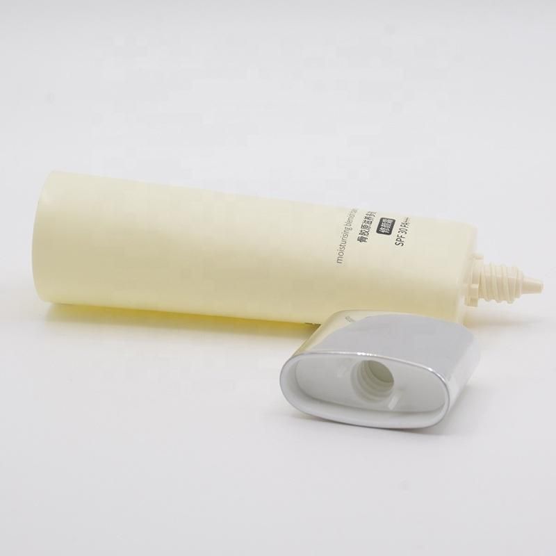 Factory Price Matte Sunscreen Tube with Metalized Screw Cap