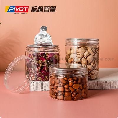 430ml Food Grade Empty Plastic Pet Bottles for Food Storage with Plastic Cap