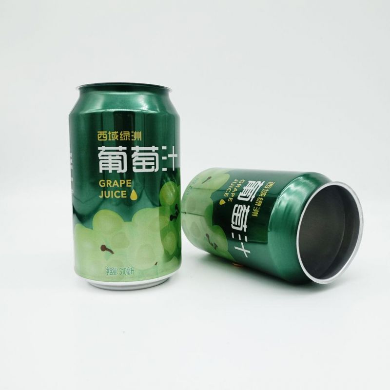 Aluminum Cans 330ml for Grape Juice Fruit Juice