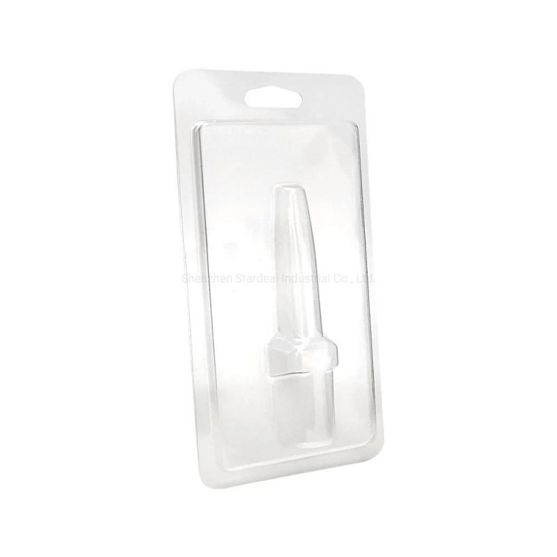 Disposable Plastic Clear Trifold Cartridge Blister Packs