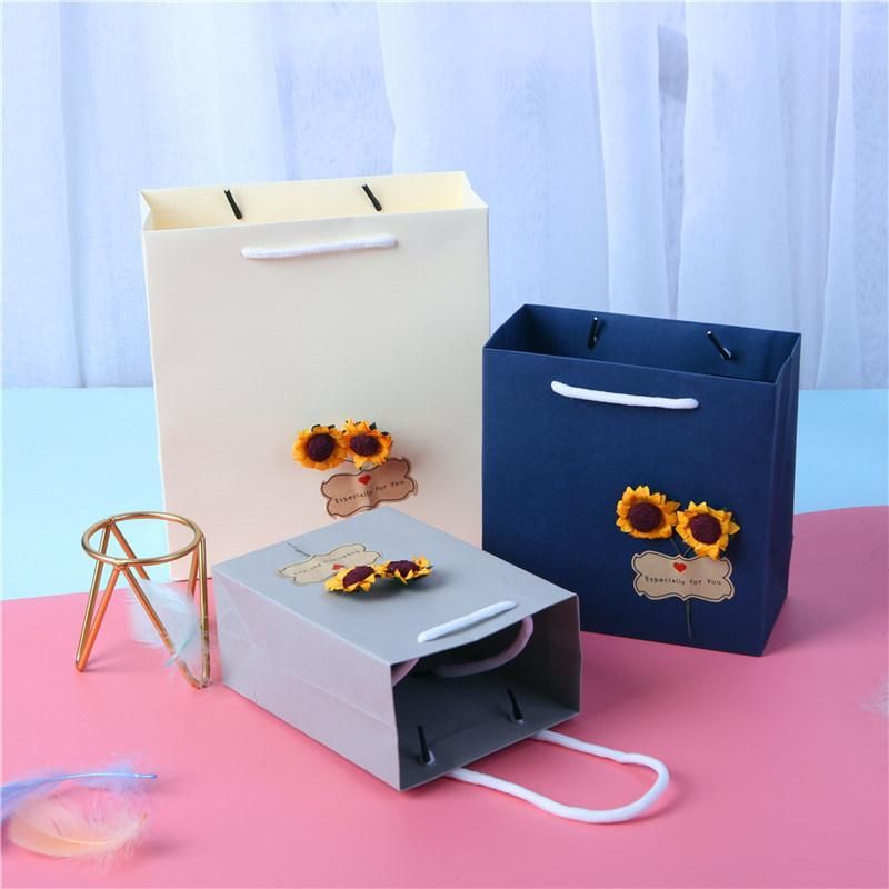 Wholesale Hand Carry Bag Gift Garments Food Chocolate Paper Hand Bag