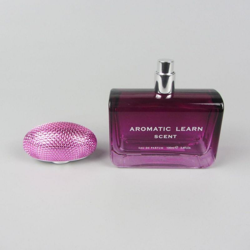 Square Thick Refillable Atomizer Matt Colorful Perfume Spray Bottle