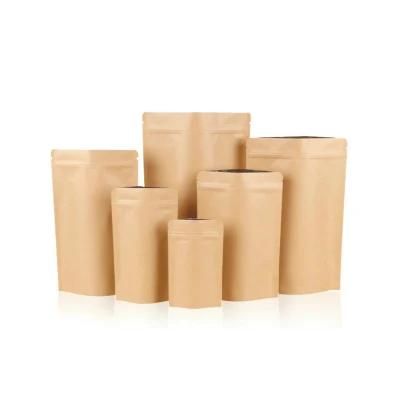 100% Biodegradable Kraft Film Printed Stand up Bag 1oz