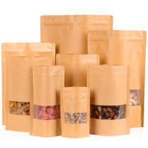 Pouch Kraft OEM Food Grade Stand up Pouch Kraft Rice Paper Stand up Pouch