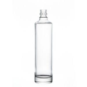 High Quality Wholesale 530ml Customize Flint Glass Crystal Wine Bottle with Lids