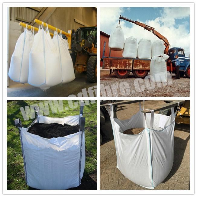 Carbon Black Big Bulk Container Ton Bag for Packing Powder
