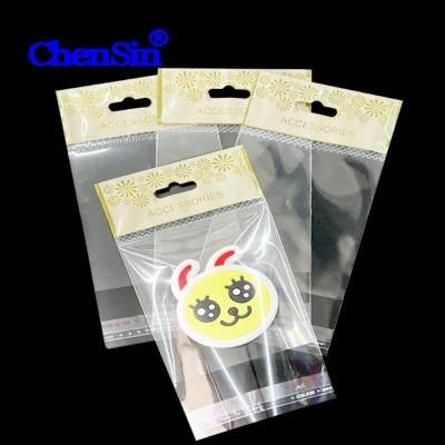 OPP Bag for Earrings with Self Adhesive Seal Tape