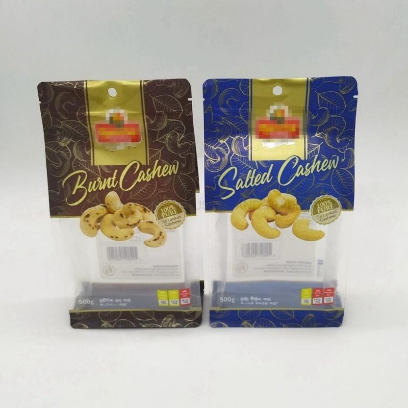 500g Cashew Zipper Packaging Bag