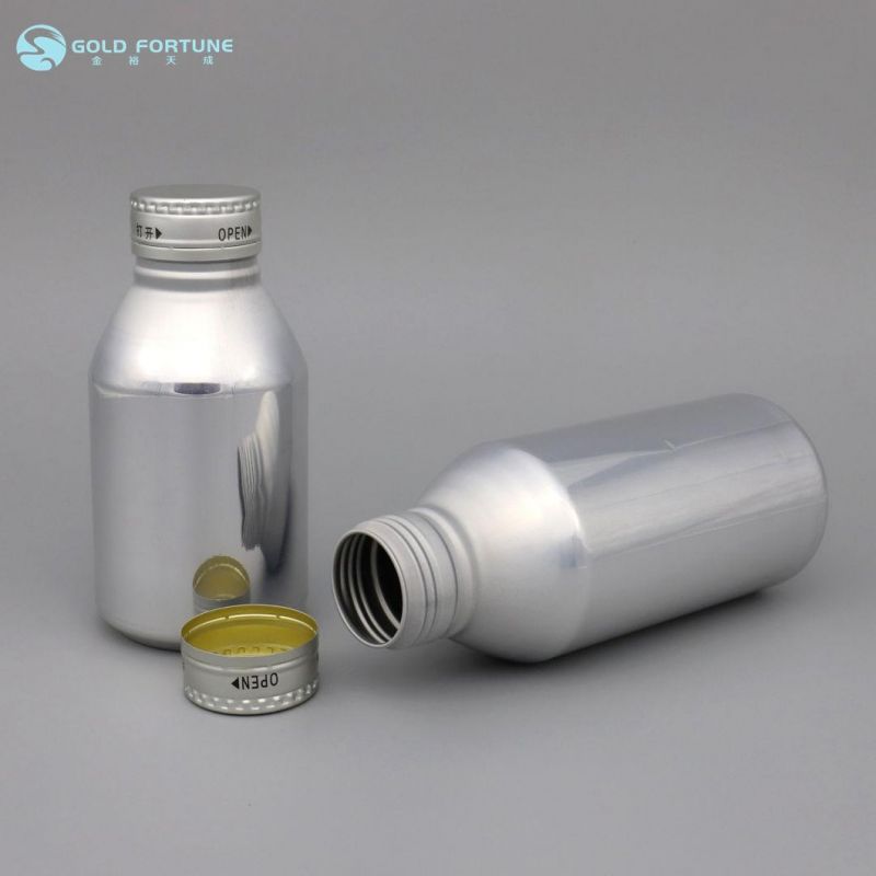 Aluminum Juice Soda Cold Drink Milk Can Bottle with Screw Cap