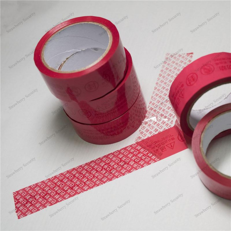 Wholesale Custom Caution Security Tape for Carton Sealing