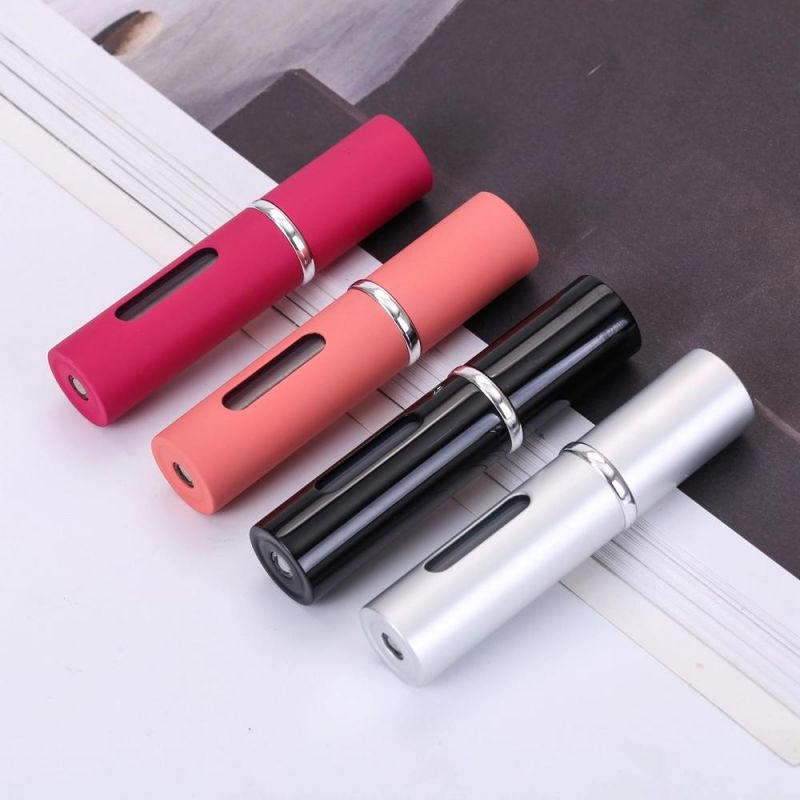 5ml 8ml 10ml Customized Perfume Bottles Logo Twist Press Refillable Perfume Bottle