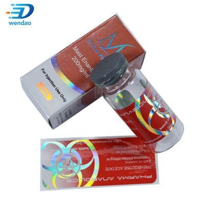 China Factory Vial Opener High Quality 10ml Vial Steroids 10ml Vial Box with Logo Printing