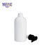 Bottle Cheap High Standard Wholesale White Boston Round Plastic Shampoo Bottles with Price