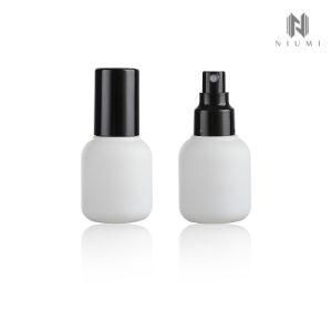 30ml High End Glass Spray Bottle Skin Care Liquid Bottle with Aluminum Sprayer &amp; Cap