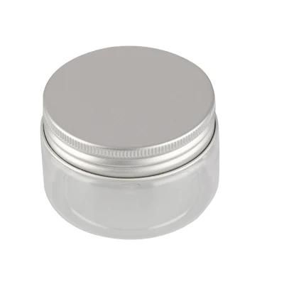 100ml Cosmetic Clear Plastic Mini Plastic Cream Jar (ZY03-A002)