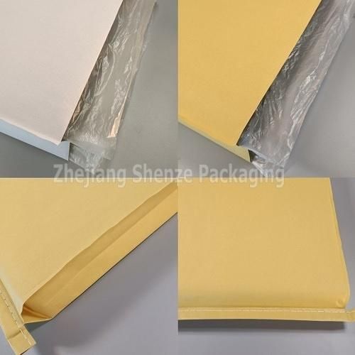 PP Woven Coating Kraft Paper Plastic Compound Packaging Bag