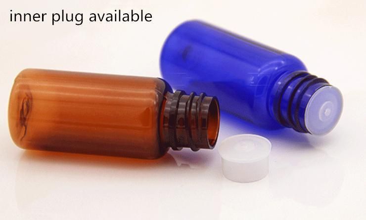 15ml Pet Vial Bottle with Screw Cap and Inner Plug for Cosmetic Sample Bottle