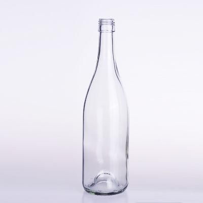 Round Spirit Bottle 750ml Wine Glass Bottle