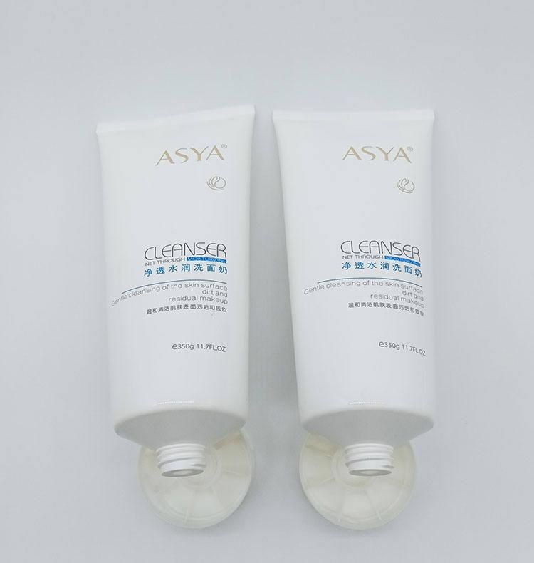 Custom Cosmetics Plastic Tubes Empty Soft Shower Gel Packaging Tube