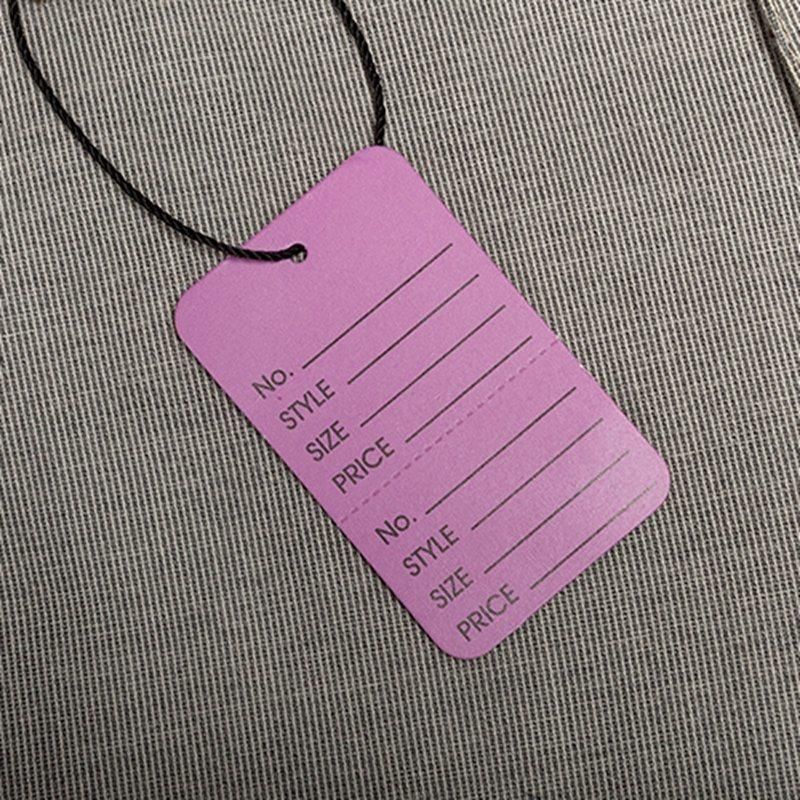 Custom Garment Clothing Paper Label Tags (5911-6)