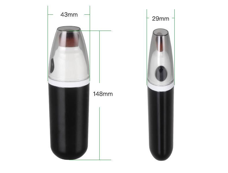 30ml Latest Design Empty Plastic Bottle for Liquid Foundation with Brush