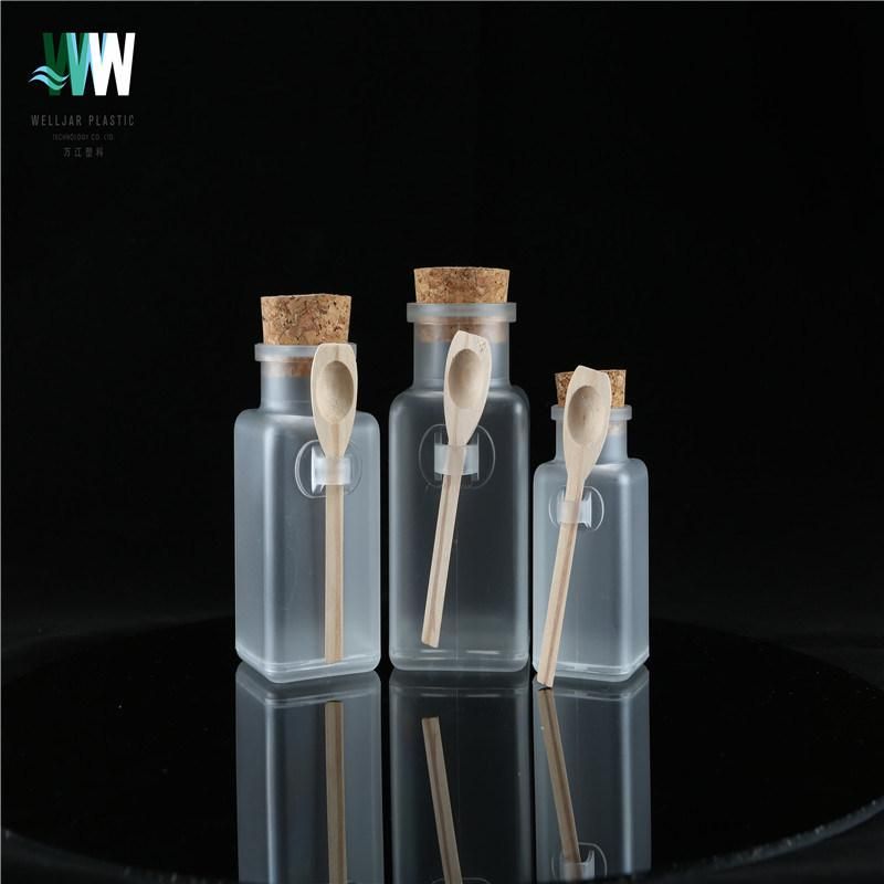 Hot Sale Cosmetic Packaging ABS Plastic Square Bottle