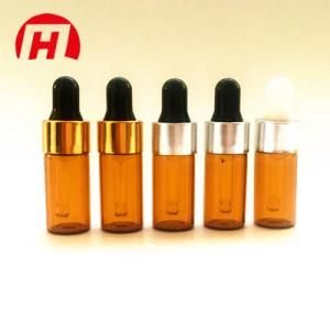 Essential Oil Amber Glass Bottles with Dropper