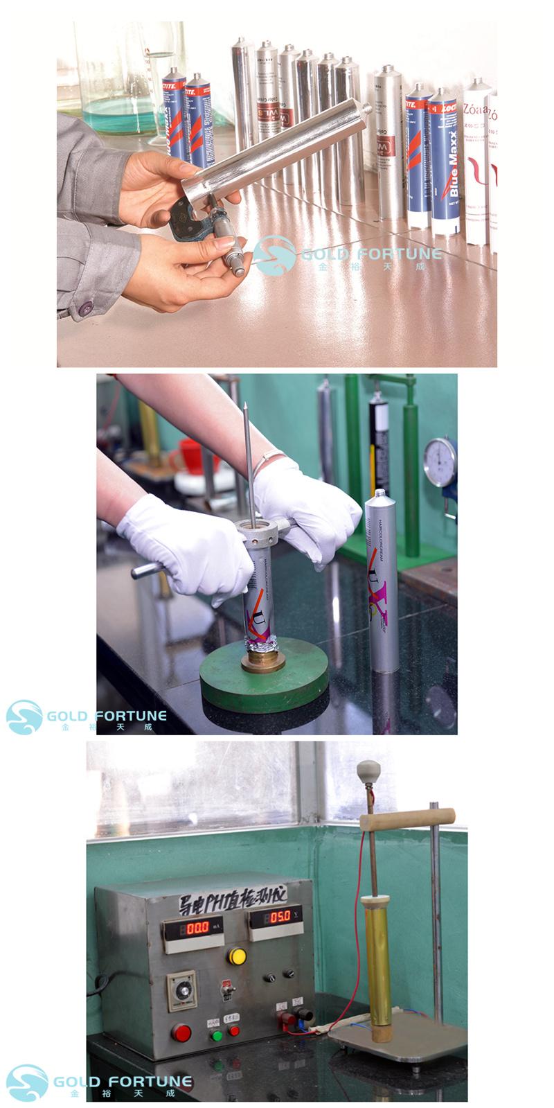 Factory Price Empty Custom Blank Tube Cosmetic Aluminum Test Package