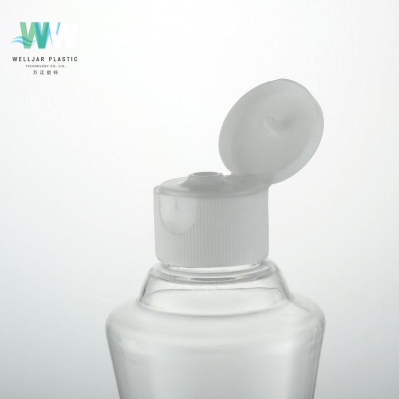 230ml Plastic Pet Slim Empty Bottle with Flip Cap