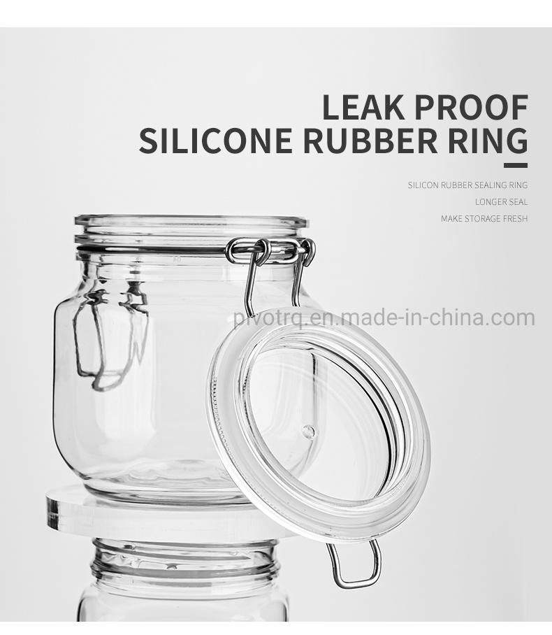 1000g Plastic Honey Storage Bottle with Handle for Packing Honey