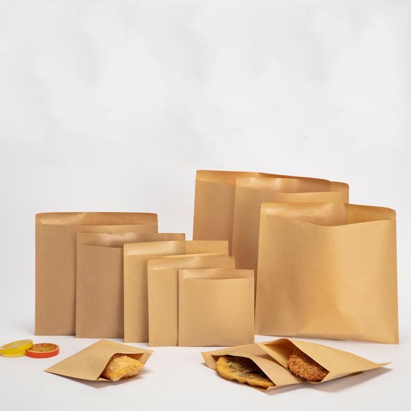 Manufacturer Greaseproof Packaging Bags for Fast Restaurant