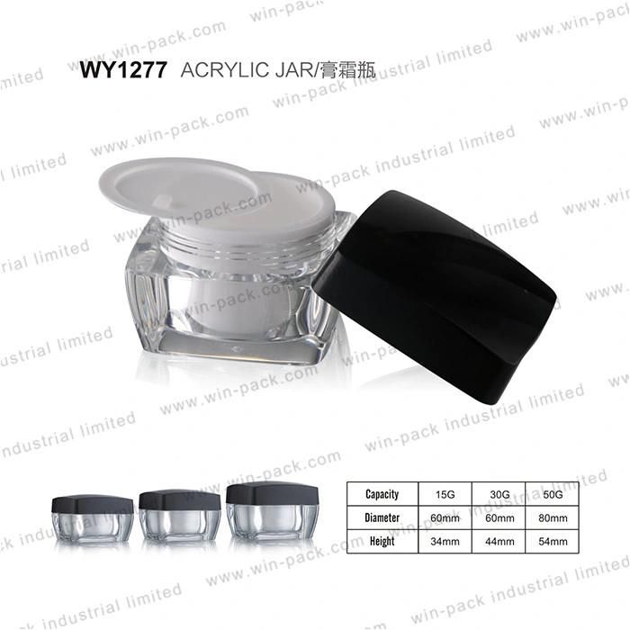 Winpack Manufacturer Sell Cosmetic Cream Acrylic Jar for Facial Care Use