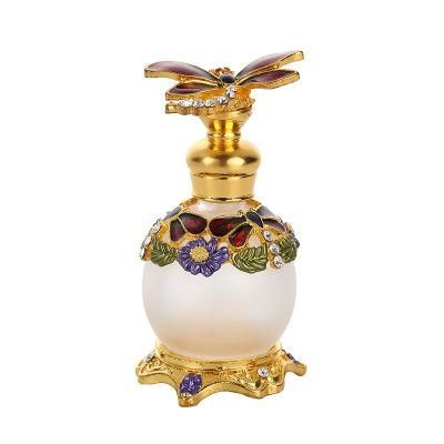 Dubai Style Arabic Glass Essential Oil Perfume Bottle