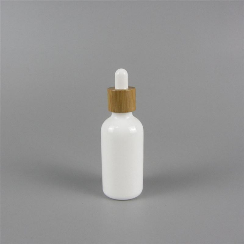 Round Shape Glass Transparent Glass Empty Dropper Bottle