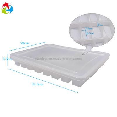 Dumpling Vacuum Forming Plastic Tray with Compartments