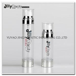 High End 50ml Plastic Skincare Airless Lotion Pump Bottles