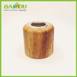 China Supplier Glass Bottle Wooden Lid