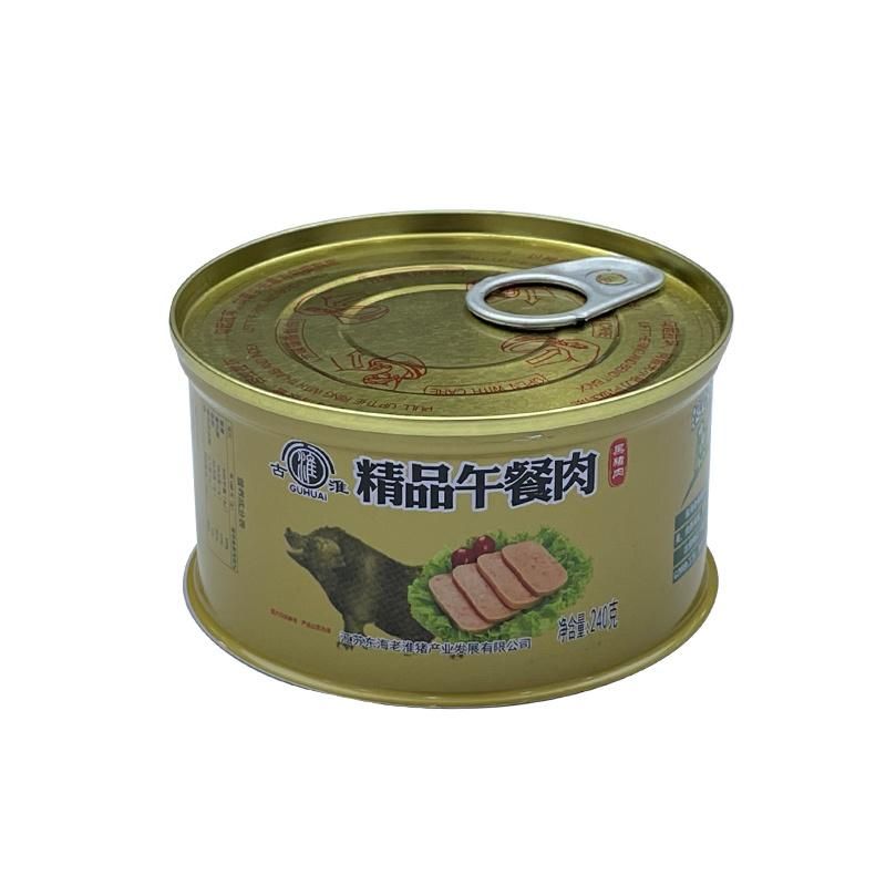 854# Round Empty Customized Printed Luncheon Meat Can