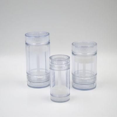 50g 60g 75g Plastic Cosmetic Deodorant Stick Tube Container for Body Care