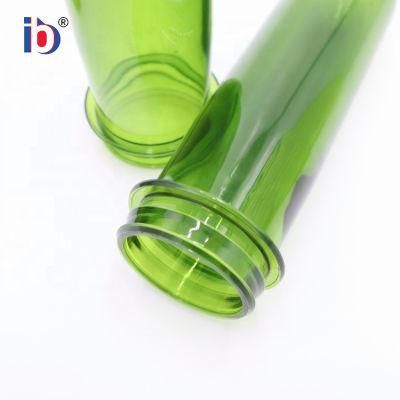 Eco Friendly 90-130g Green Color Pet Preform Press Neck Preforms Oil