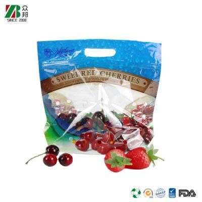 ZB Packaging CPP Bag Chinese Plastic Zip Lock Bag Manufacturer Anti-fog Fresh Fruit Vegetable Packaging Bag With Zipper